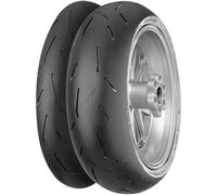 Continental Pneu ContiRaceAttack 2 120/70 ZR 17 58W TL Gomme SOFT Roue avant
