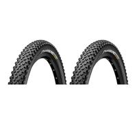 Continental Pneus de vélo Cross King, Unisexes pour Adultes, Noirs, 27,5 x 2,8, Noir (Lot de 2)