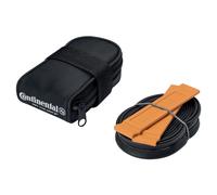 Continental Road Saddle Bag With Race 700 X 20-25 Presta 60Mm Valve Tube And 2 T