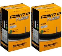 Continental Soupape Schrader MTB 26, 26 x 1,75/2,50 Pouces 47/62-559 AV, 40 mm, Diamètre de la soupape : 8,5 mm (Lot de 2)
