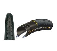 Continental Pneu de route Supersport Plus 700C x 23 rigide Noir