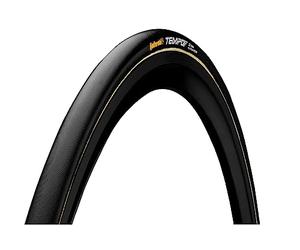 Continental Tempo II 28" x 22 mm Boyaux de vélo Mixte Adulte, Noir
