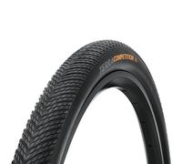 Continental Terra Competition Tubeless Pneu de vélo pour Gravier, Noir, Brouille la Ligne Entre la Rue et Le Gravier, E25 Ebike évalué, 700 x 35 Course Rapide
