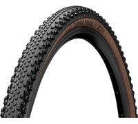 Pneu gravel continental terra trail 700 mm tubeless ready souple protection blackchili compound flancs marrons transparent e bike e25
