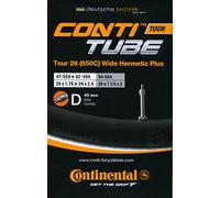 Continental - Tour Tube Wide Hermetic Plus (26 x 1,75 Pouces) Chambre à air Noire - 1 pièce