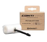 Continental Tpu Presta 27.5´´ 60 Mm Inner Tube Clair 27.5´´ / 40-60 White