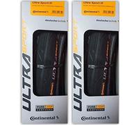 Continental Ultra Sport III PureGrip Pliable Lot de 2, Noir, 700x28