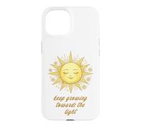 Continuez à Grandir vers la lumière - Esthétique Soleil et Coque pour iPhone 15