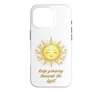 Continuez à Grandir vers la lumière - Esthétique Soleil et Coque pour iPhone 16 Pro