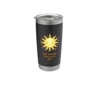 Continuez à grandir vers la lumière - Esthétique Soleil et Gobelet isotherme en acier inoxydable double paroi