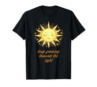 Continuez à Grandir vers la lumière - Esthétique Soleil et T-Shirt