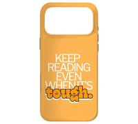Continuez à Lire même Quand C'est Difficile Motivation de Rat de bibliothèque Coque pour iPhone 17 Pro Max
