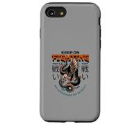 Continuez à Vous Battre (Graphique Eagle & Snake) Coque pour iPhone SE (2020) / 7/8