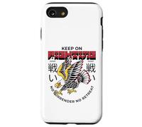 Continuez à Vous Battre - Pas de Reddition, Pas de Retraite (Eagle Graphic) Coque pour iPhone SE (2020) / 7/8
