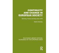 Continuity and Change in European Society