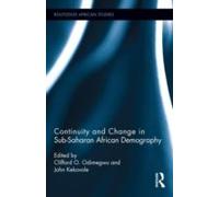 Continuity And Change In Sub-Saharan African Demography