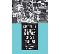 Continuity And Crisis In German Cinema, 1928-1936
