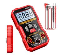 Continuity Tester, Digital Smart Multimeter, 4.53x2.36 Inches Compact and Lightweight Design, Measuring Instruments for Construction, Solar, Industrial, Car, Circuit Diagnostic, Black