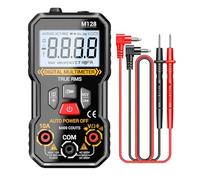 Continuity Tester, Digital Smart Multimeter, 4.53x2.36 Inches Compact and Lightweight Design, Measuring Instruments for Construction, Solar, Industrial, Car, Circuit Diagnostic, Black