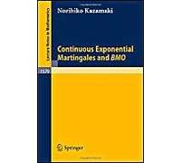 Continuous Exponential Martingales And Bmo