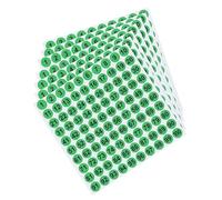 Continuous Number Stickers - 1-100 Round Colored Labels | Number Stickers | 7 Consecutive Numbers Labels | 1inch Tear Resistant Adhesive Decal 1 to 100 for Indoor Outdoor Locker Toolbox Classification