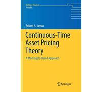 Continuous-Time Asset Pricing Theory