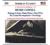 Cowell: Homage to Iran/Piano