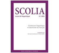 Continuum Linguistique Et Diachronie Du Franc?Ais