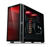 Continuum Mini PC de jeu - NVIDIA GeForce RTX 5070 12 Go, processeur AMD 8 cœurs Ryzen 7 5700X, 32 Go de RAM, 1 To NVMe SSD, WiFi, Windows 11 Pro - Petit ordinateur de jeu RVB refroidi par liquide