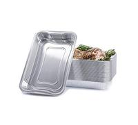 CONTITAL AS222500 Plateaux en aluminium extra-rigides - Cuves jetables avec couvercle pour aliments | Plateaux jetables en aluminium 5 portions, Take Away Box, Plaque à micro-ondes Ligne