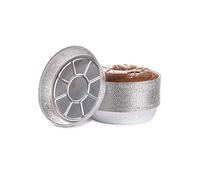 CONTITAL C10G Lot de 100 casseroles en aluminium Take Away | Assiettes et récipients jetables pour aliments, micro-ondes Safe, Pack professionnel