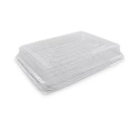 CONTITAL CR11G PL | Couvercles en PET pour conteneurs en aluminium | Couvercles en PET scellants, durables et réutilisables | 100 pièces