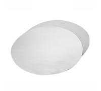 CONTITAL Lot de 100 couvercles en carton CC803L CA pour conteneurs en aluminium C803L