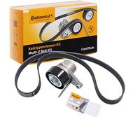 ContiTech Kit courroies Multi V 6PK1050K3 trapézoïdales à nervures