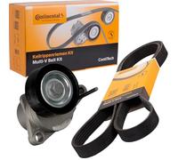 Continental Kit de courroie multi-cannelée 6PK1070K3 - poulie de tension comprise - pour PEUGEOT