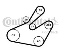Contitech 6PK1468K1 Kit Courroie Multi V Continental