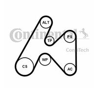 Contitech 6PK1660K3 Kit Courroie Multi V Continental