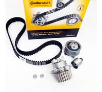 Contitech Courroie Complet Pompe à Eau pour Audi A2 VW Golf T5 1.9TDI CT1028WP3