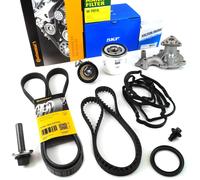 Contitech Courroie Crantée Lot + Pompe À L'Eau pour Ford B-Max Fiesta Focus 1.0