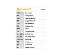 Contitech CT1110K2 Kit de Courroie de Distribution