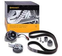 ContiTech Kit de courroie de distribution + pompe à eau pour Audi Seat Skoda VW Golf VII