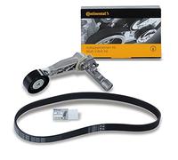 CONTITECH Jeu de courroies trapézoïdales à nervures 6PK905 EXTRA K1 Poulie de tension compris Compatible avec PEUGEOT 207 3/5 portes WA, WC 208 I 3/5 portes CA, CC 308 II 3/5 portes LB, LP, LW, LH, L3
