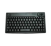 Contour Active Key AK-440-TU - Clavier - avec trackball - USB - QWERTY - US - noir