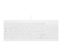 Contour Active Key AK-C7012 - Clavier - USB - Allemand - blanc