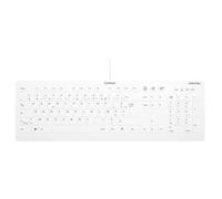 Contour Active Key AK-C8112 - Clavier - médical - 100% - full size - lavable - USB - AZERTY - Français - commutateur : SX - blanc