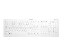 Contour Active Key AK-C8112 - Clavier - médical - full size - lavable - sans fil - 2.4 GHz - QWERTZ - Allemand - blanc Blanc G