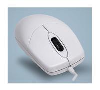 Contour Active Key AK-PMJ1 - Souris - lavable - droitiers et gauchers - optique - 2 boutons - filaire - USB 2.0 - blanc