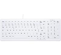 Contour Active Key MedicalKey ClassicClean AK-C7000 - Clavier - design médical et hygiénique - compact - lavable - USB - Français - blanc