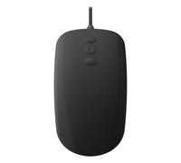 Active Key Medical AK-PMH3 - Souris - ergonomique - défilement à 3 boutons - droitiers et gauchers - optique - 5 boutons - filaire - USB - noir