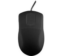 Contour Active Key Medical ClassicClean medium - Standard Sized - souris - médical, conception hygiénique - lavable - droitiers et gauchers - laser - 2 boutons - filaire - USB - noir Noir G